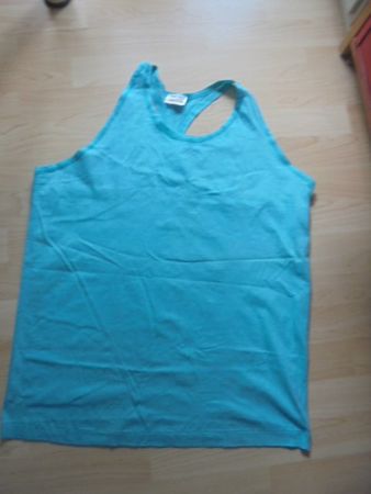 Top Türkis Baumwolle NEU Gr. L