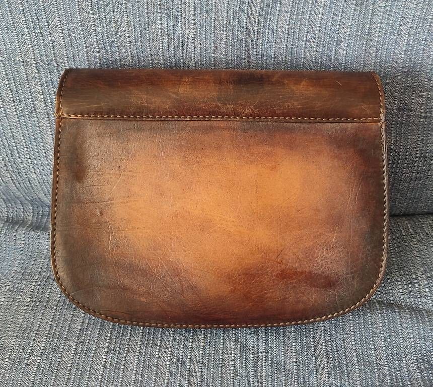 Borse da donna: Neue Echtleder Reiter-Schultertasche – Usato da Ehrendingen venduto da ErikaKrisztina 1