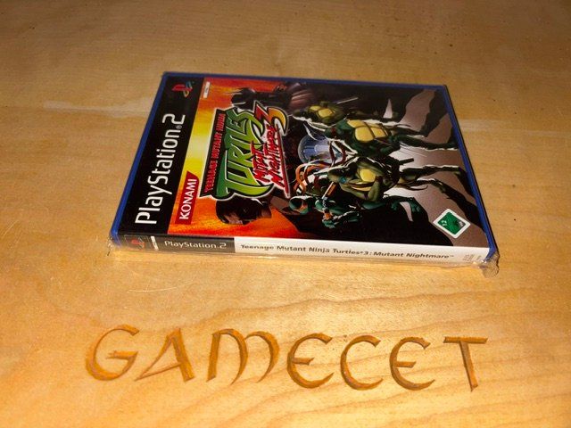 Sony Giochi: TMNT 3 Mutant Nightmare PS2 Spiel – Usato da Steinach venduto da Gamecet 2