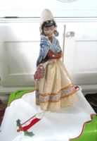 LIadro Porzellan Lady1978 Handmade Spanien 35 cm TOP VERSAND