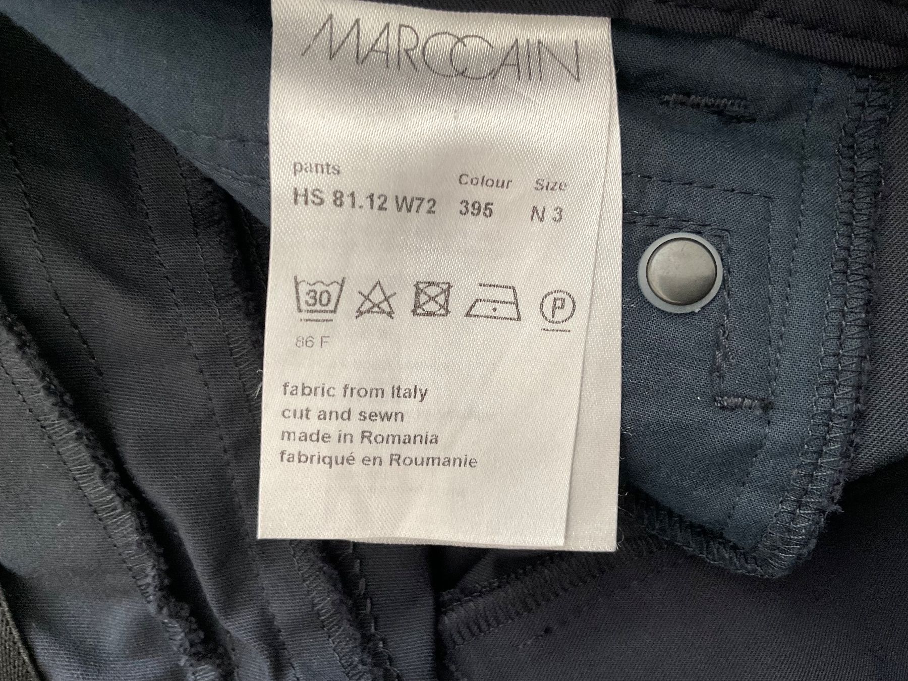 Marc Cain Hosen: Marc Cain Hose Gr 38 dunkelblau – Gebraucht aus Urdorf von alda02 7