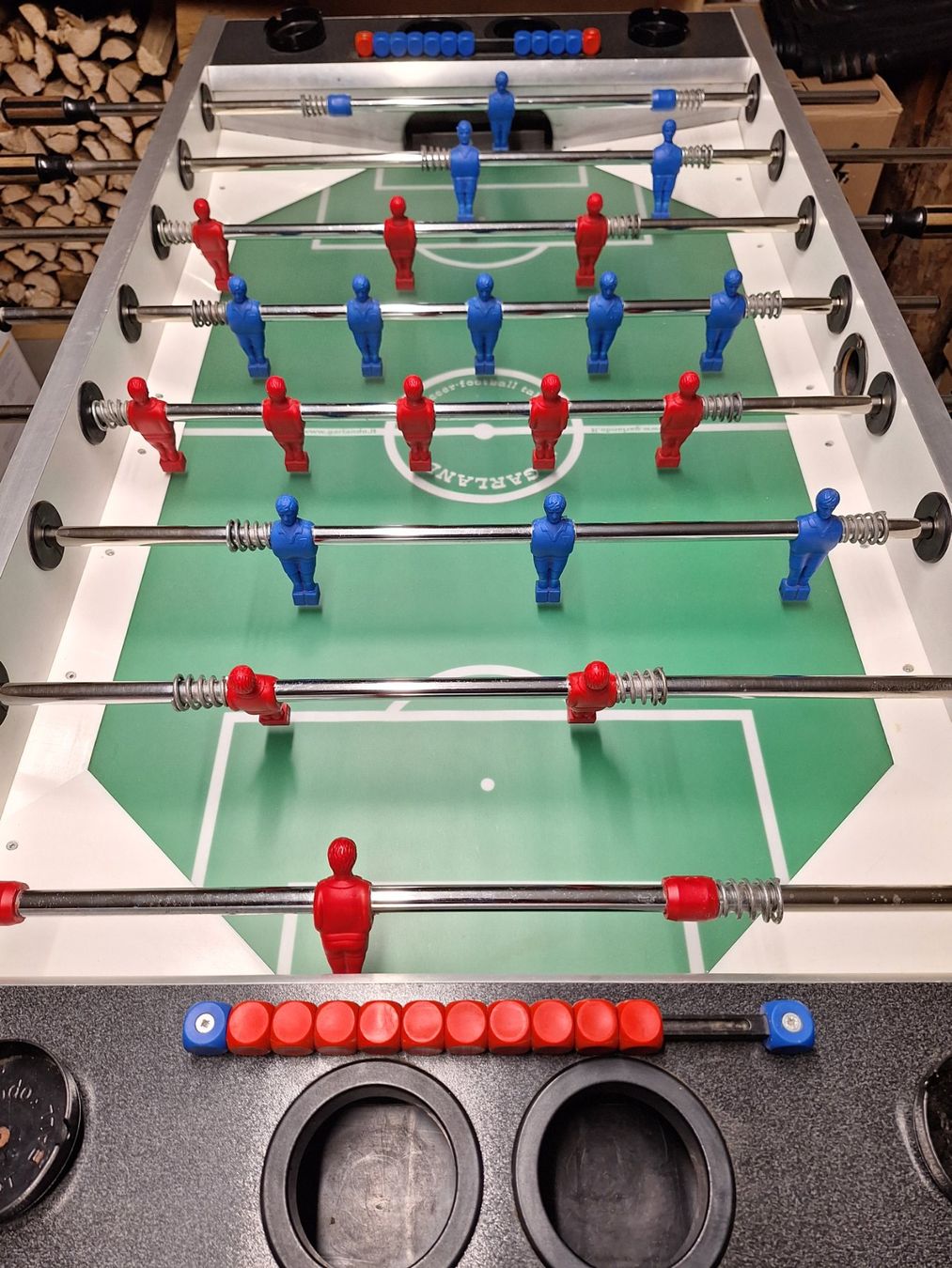 Garlando Giochi: Tischfussballkasten Garlando Deluxe – Usato da Illnau venduto da FamSig 2