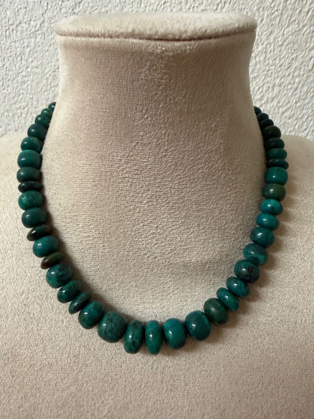 Catenine: Chrysocolla Kette – Usato da Spiegel b. Bern venduto da Rogger72 1