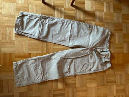 Wanderhose beige abzippbar gebraucht guter Zustand