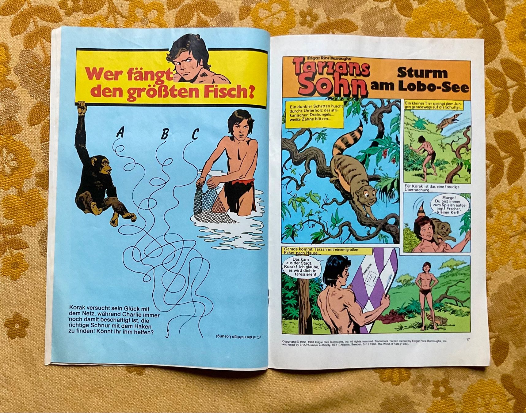 Fumetti: Tarzans Sohn Heft Nr 7 von 1981 – Usato da Endingen venduto da nathan05 5