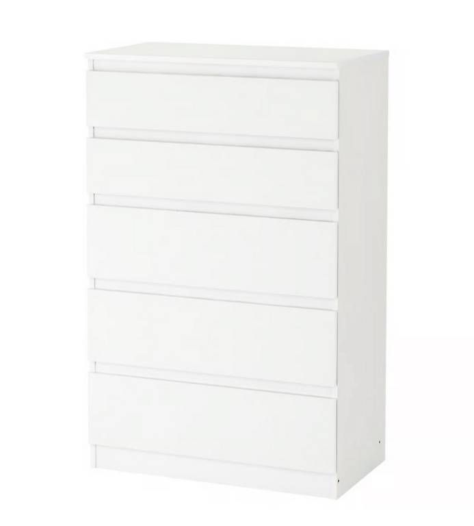 Ikea Cassettiere: IKEA KULLEN Kommode Weiss  5 Schubladen – Usato da Zürich venduto da fel_g66f