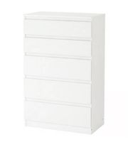 IKEA KULLEN Kommode Weiss  5 Schubladen