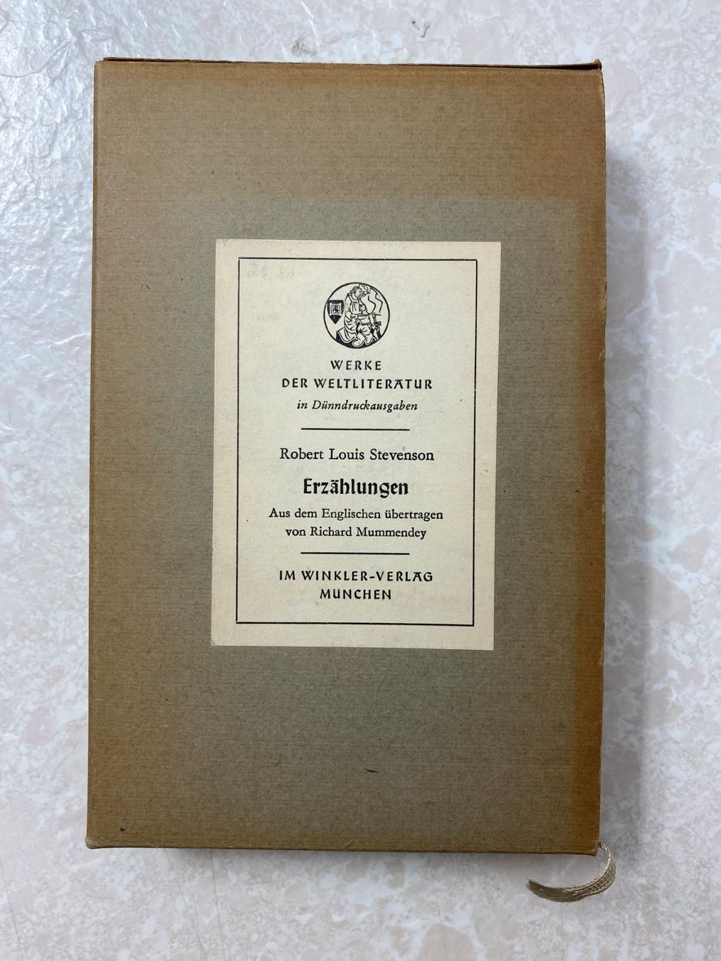 Libri: Robert Louis Stevenson: Erzählungen – Usato da Starrkirch-Wil venduto da UB007