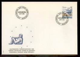 1983, FDC, Tierkreiszeichen (Nr. 689)