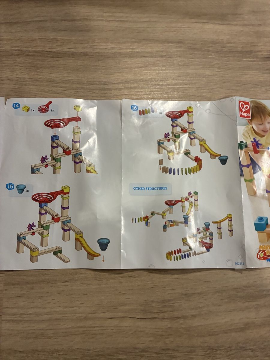 Hape Giocattoli: Kugelbahn Hape Marble Run Race Track E1101 – Usato da Mitlödi venduto da meyer-sabrina 2