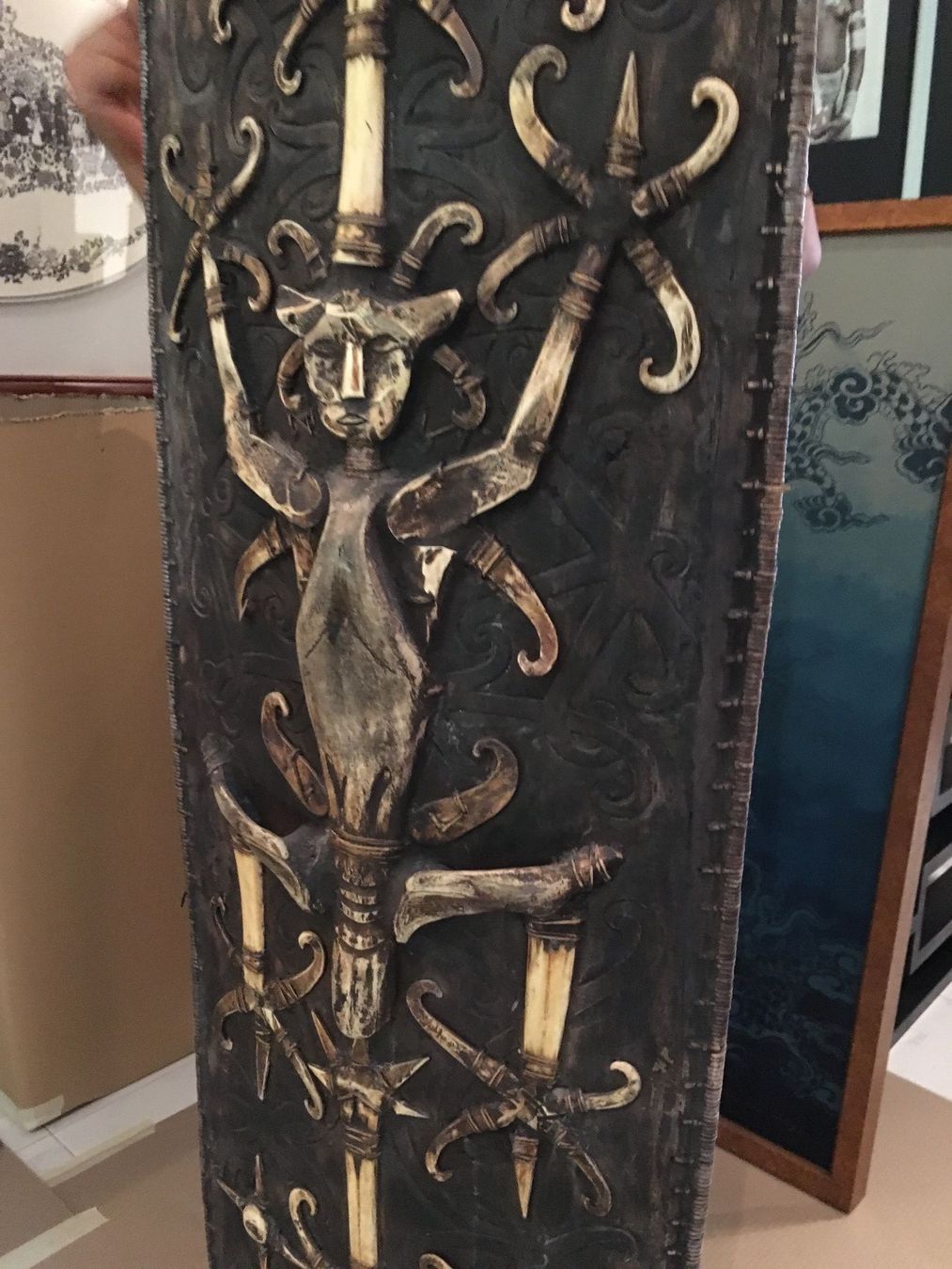 Sculture & Statue: Dayak Shield - Tribal art from Borneo – Usato da Oberwil b. Zug venduto da gdu_l8qx