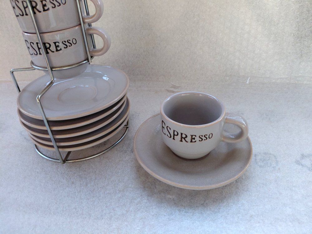Tazze: Vintage Espresso Kaffeetassen Set -F73 – Usato da Morges venduto da vimajes12 1