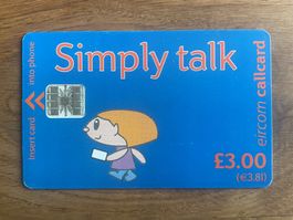 Telefonkarte Irland Simply talk