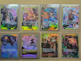 8x SEC One piece cards (NM)- 🇫🇷- Ab fr.1-