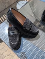 Mocassins noirs CONTIGO confortables femme, taille 39.