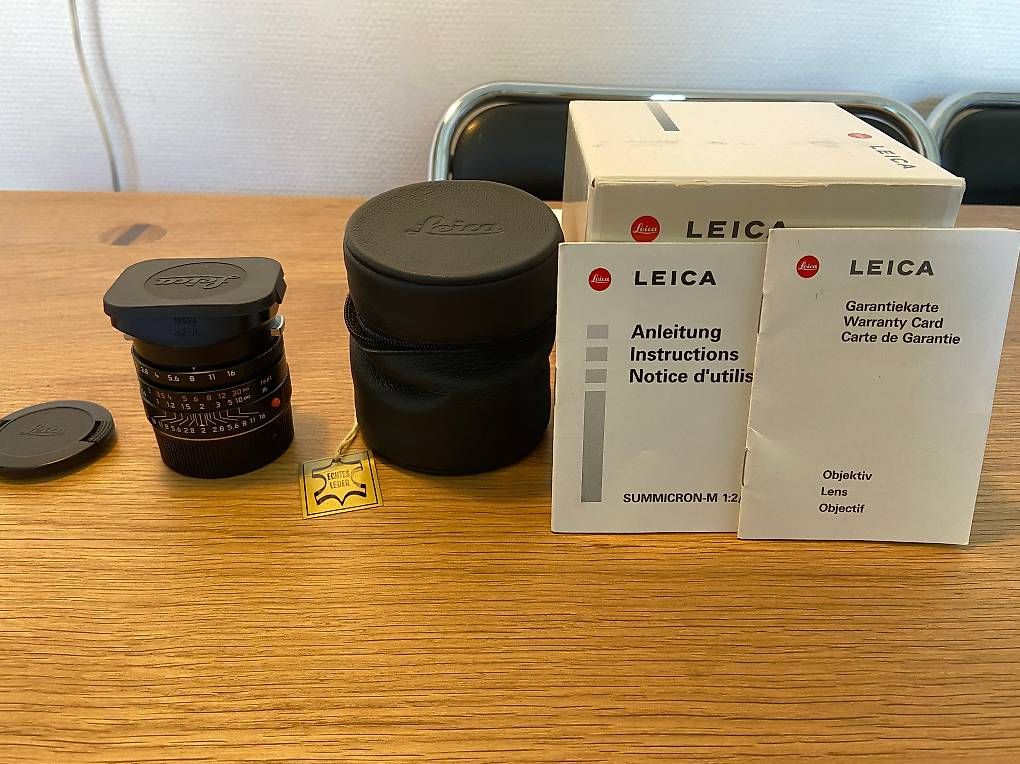 Leica Obiettivi: Leica 35mm - Summicron-M 1:2/35 ASPH. – Usato da Vevey venduto da nie_m7gp