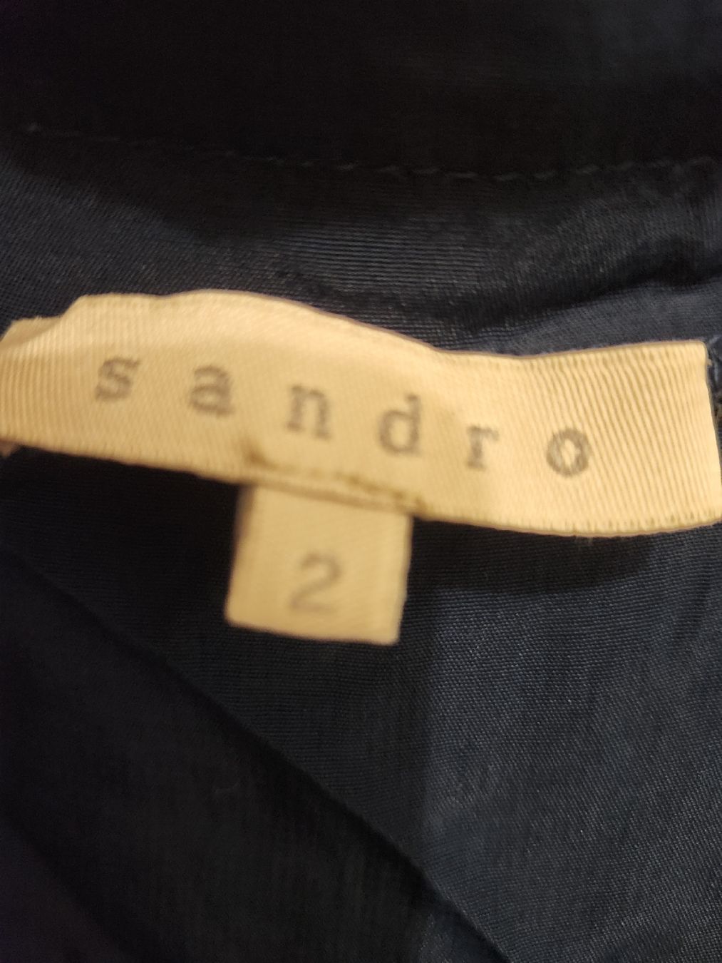 Sandro Kleider: Robe Sandro bleue taille 2 100% Viscose  – Gebraucht aus Niedergösgen von Eva2410 5