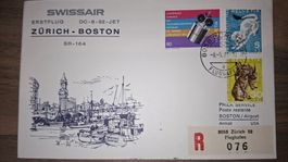 Swissair Zürich - Boston 08.05.1971