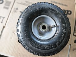 Rad mit Schlauch, 3.00-4 Zoll !