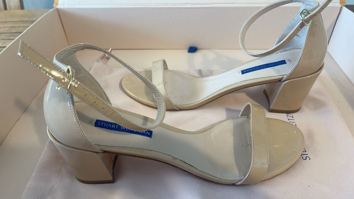 Stuart Weitzman Scarpe da donna: Sandales Stuart Weitzman - 40 - Nude – Usato da GENEVE venduto da Myrtille8 2
