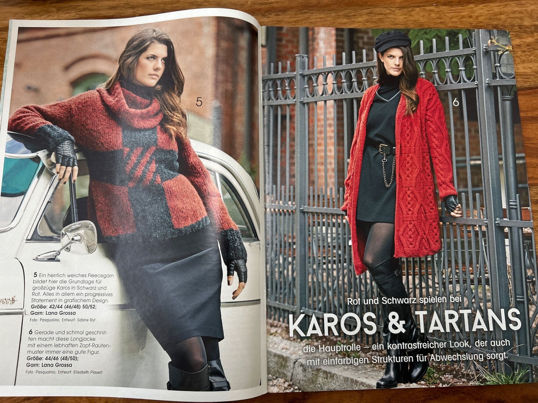 Riviste & Magazine: Strickmode Plus Size Zeitschrift Herbst/Winter Gr.40-52 – Usato da Deitingen venduto da dan_2fc9 4
