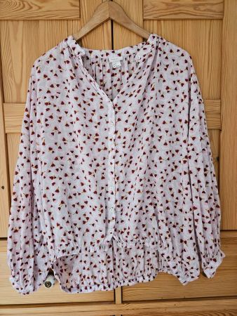 🌸🌸🌸 H&M Bluse mit Blumenmuster, Grösse 38 🌸🌸🌸