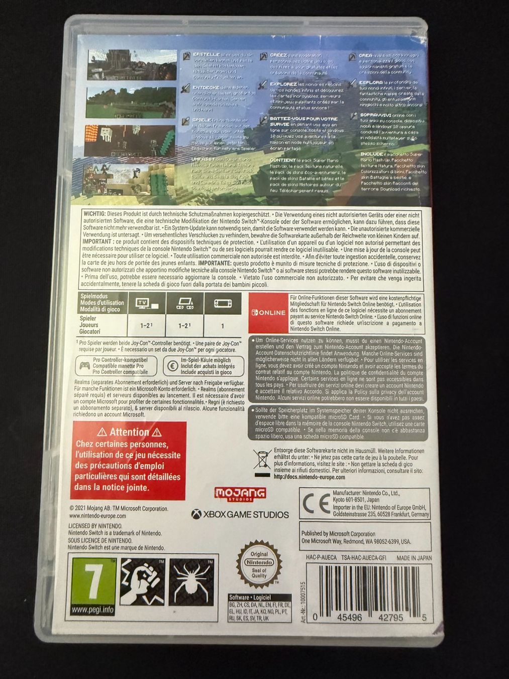Nintendo Spiele: Minecraft - Nintendo Switch – Gebraucht aus Pont-de-la-Morge von Darfal 2