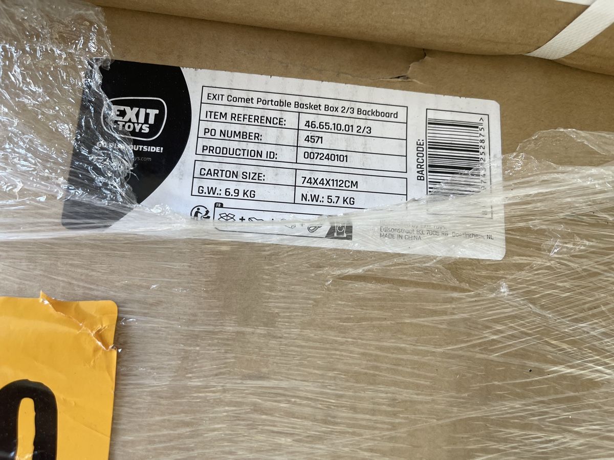 Canestri da basket: Basketballkorb Exit Comet Portable – Nuovo e nell'imballaggio originale da Gerlikon venduto da Ensanada 5