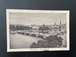 AK ZH Zürich, die Quaibrücke