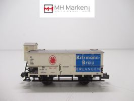 Minitrix 13825 ged. Güterwagen "Kitzmann Bräu" DB Spur N