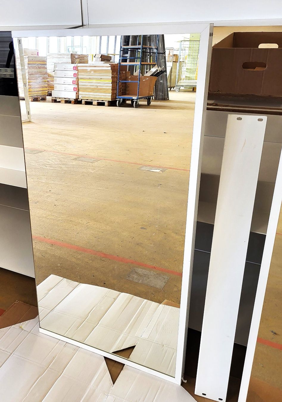 Türen: Spiegeltüre mit Zargen Höhe 340cm – Gebraucht aus Diessenhofen von Osio 2
