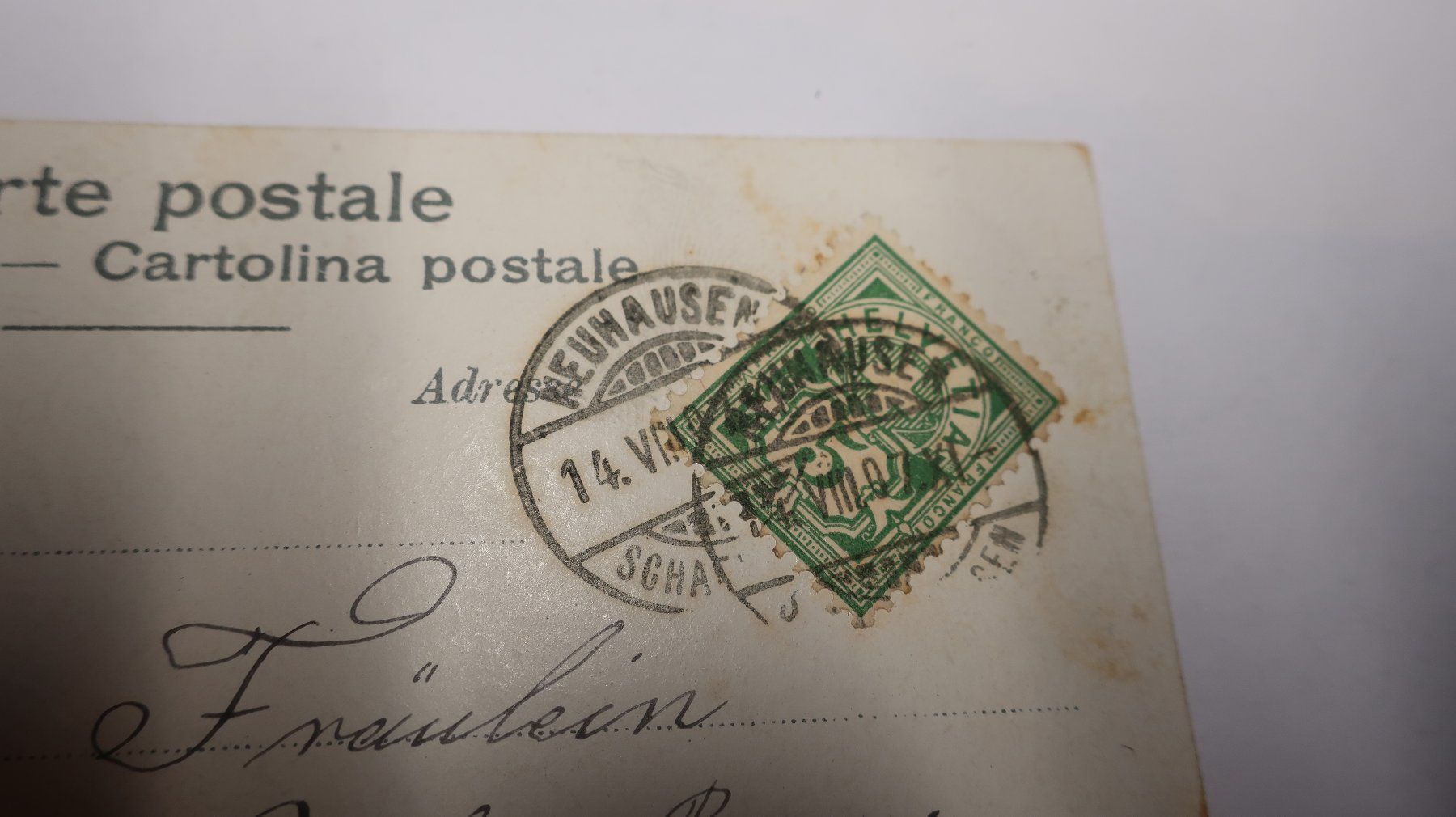Cartes postales: Am Rheinfall N°14471  1907 – D'occasion à Cormoret par Pascalll2001 7