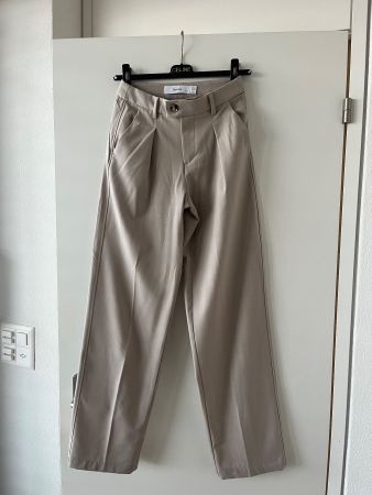 Pantalon costume beige