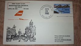 Swissair Washington - Geneva 28.04.1985