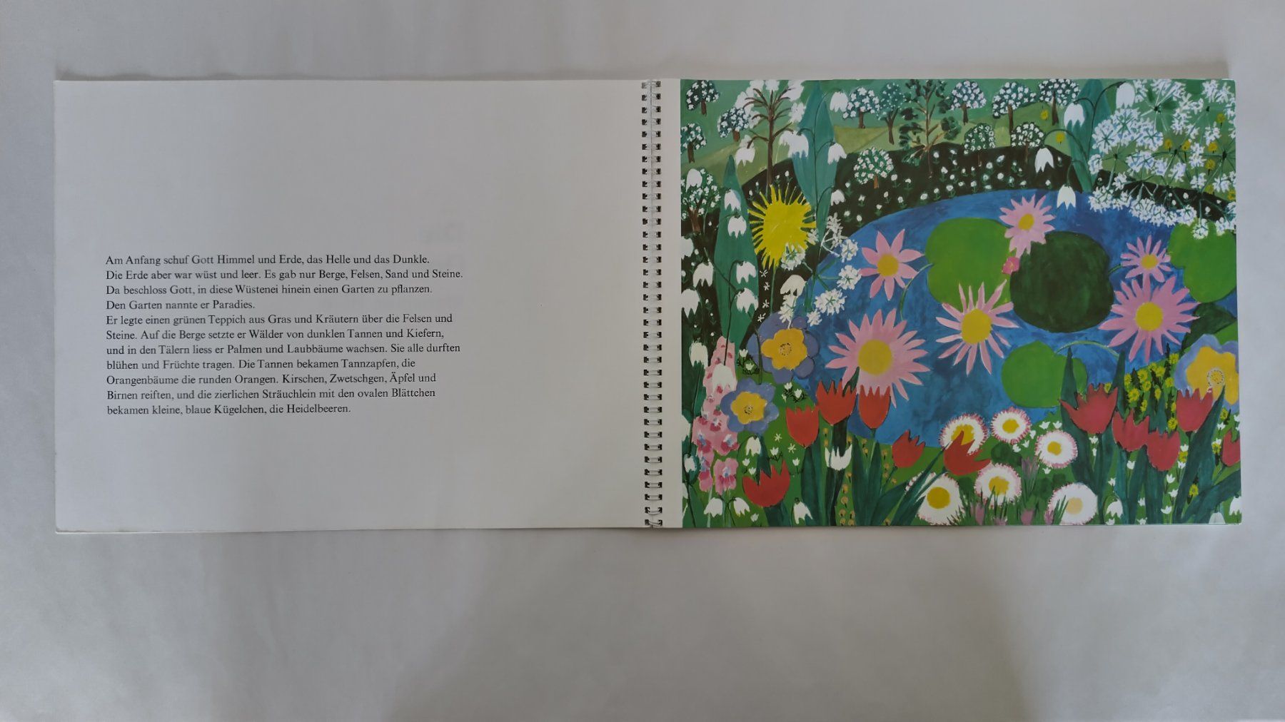 Libri: Die Geschichte vom Paradies / Bilderbuch 1972 Spralbindung – Usato da Bellach venduto da JingleJerry 2