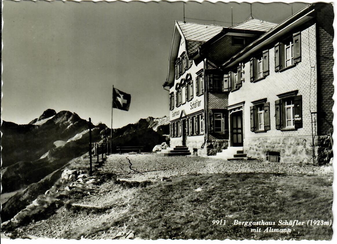 Ansichtskarten: Berggasthaus Schäfler – Gebraucht aus Hochdorf von Ziegel-16
