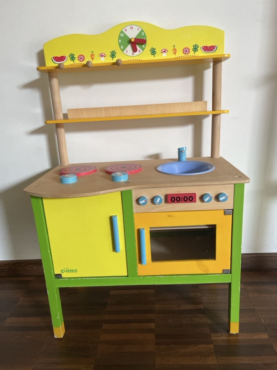 Jouets: Spielküche aus Holz – D'occasion à Jona par Moeff