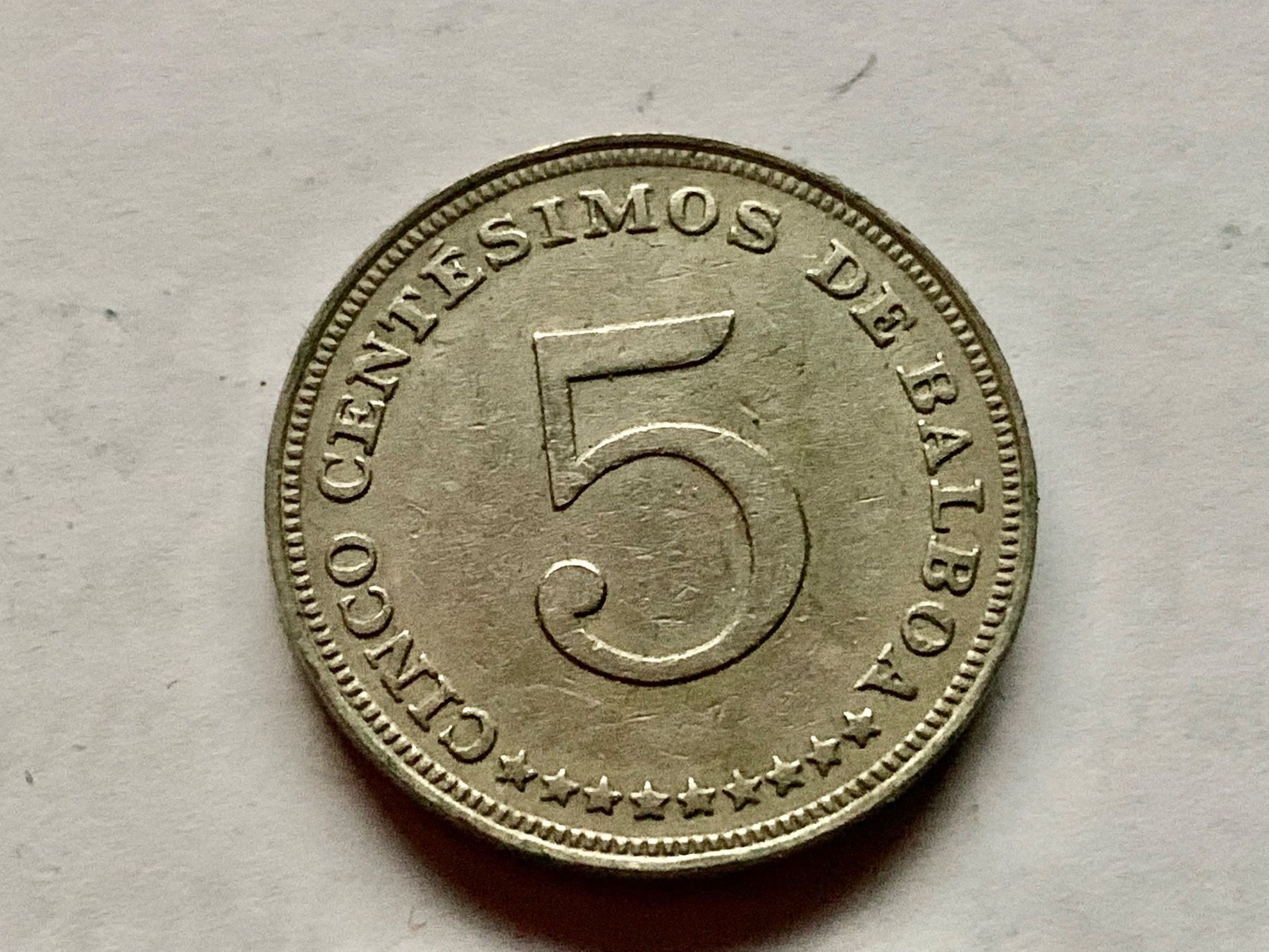 Alle Münzen: 1962 Panama 5 Centesimos – Gebraucht aus ZUFIKON von SULMI01 3