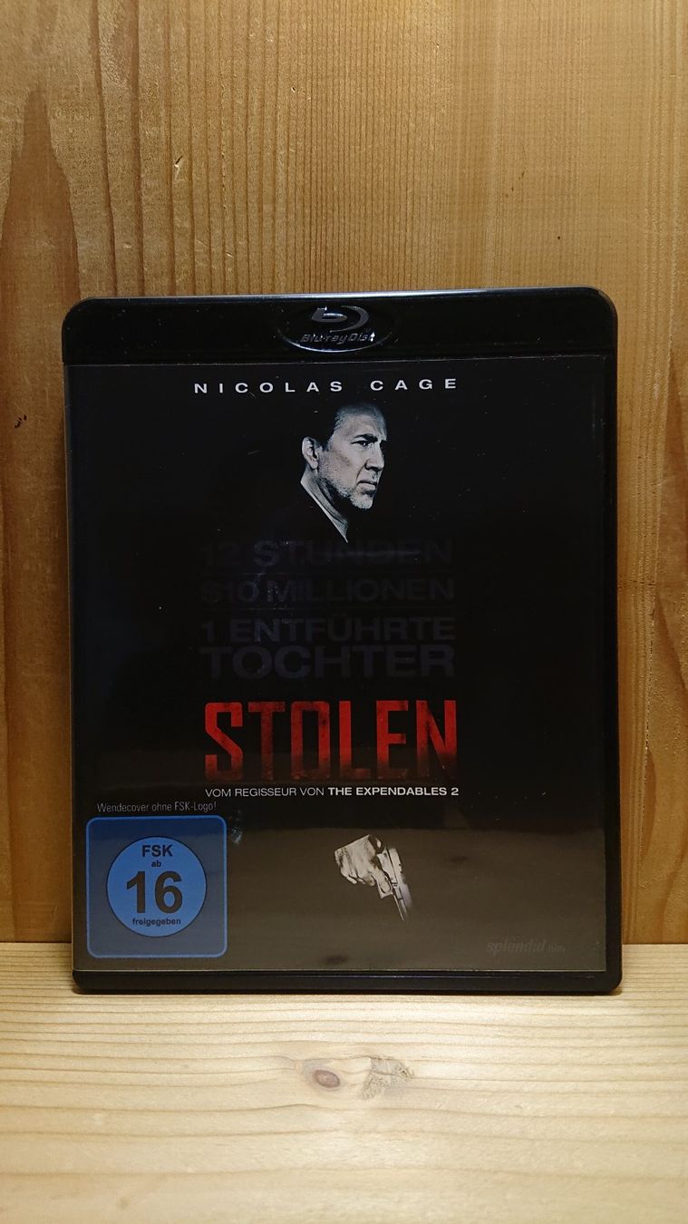 Tutti i DVDs: STOLEN Blu-Ray mit Nicolas Cage – Usato da Wilderswil venduto da Exebub