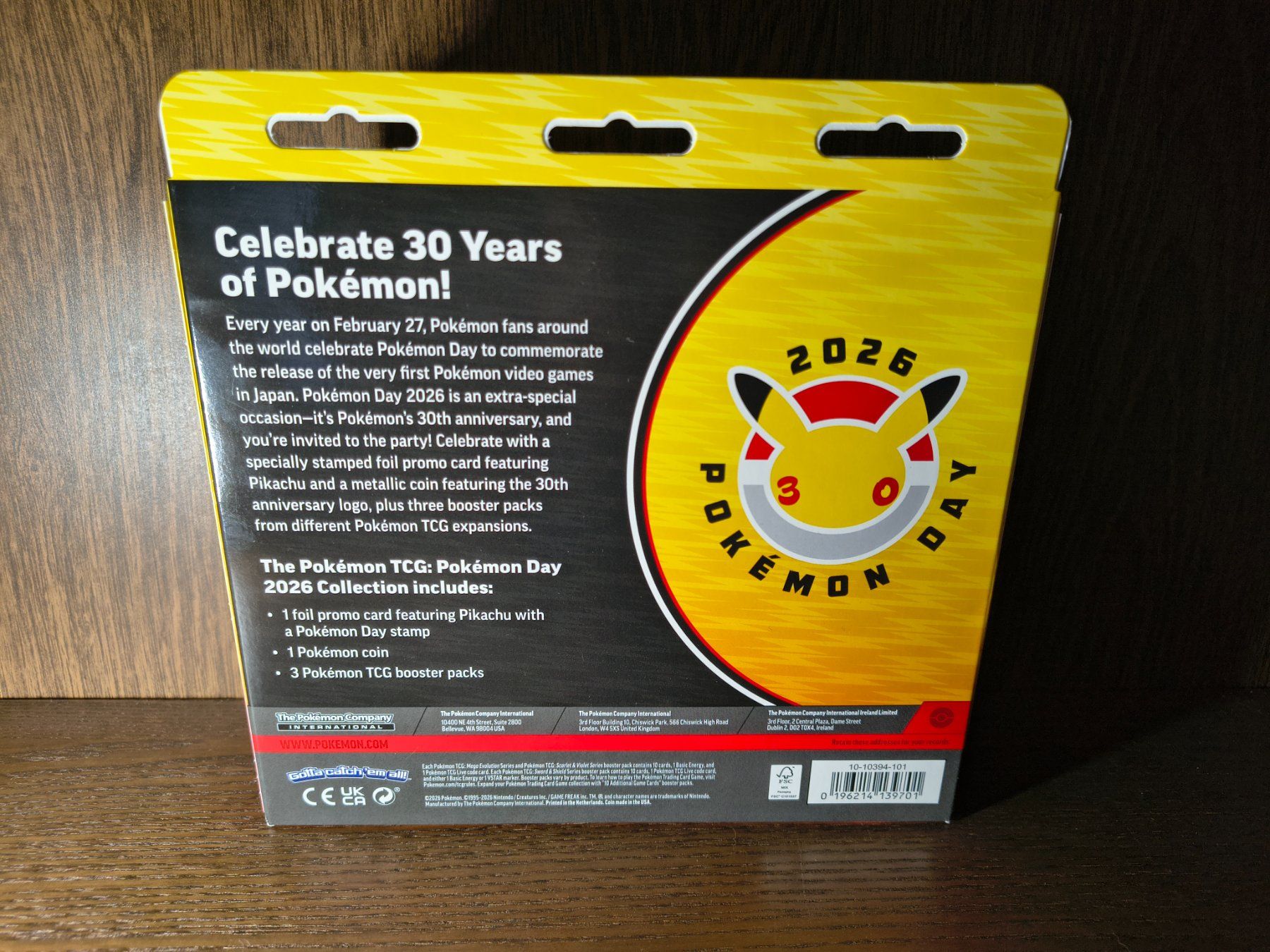Giochi: Pokémon Day 2026 Collection EN – Nuovo e nell'imballaggio originale da Zürich venduto da Land.Ei 2