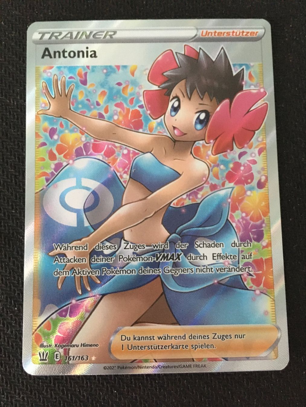 Pokémon Sammelbilder & Trading cards: BST161 Antonia - Pokémon - Kampfstile - DE – Neu (gemäss Beschreibung) aus St.Gallen von Punktchen01