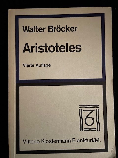 Libri: Aristoteles – Usato da Zürich venduto da bri_pt8h