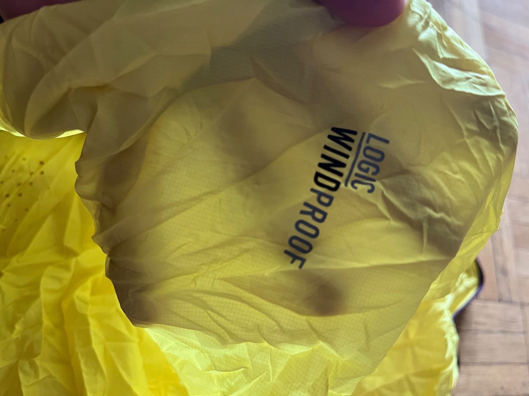 Odlo Giacche: Veste légère jaune windproof Odlo taille L – Usato da Genève venduto da ct_fqr8 1