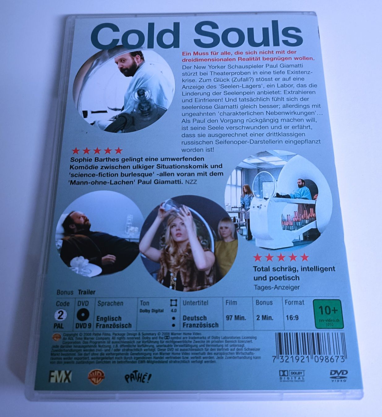 Tous les DVDs: Cold Souls – D'occasion à Köniz par Movieportal007 1