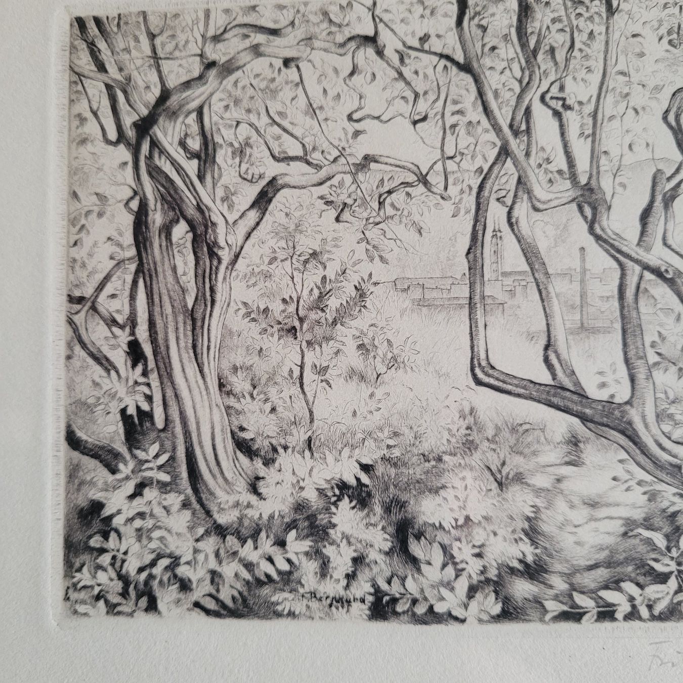 Foto & Immagini: Fritz Bernhard, Blick vom Lindberg, Winterthur – Usato da Unterstammheim venduto da Dolosprint80 3