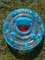 Schwimmsitz aufblasbar mit Griffen 7-15 kg Baby transparent
