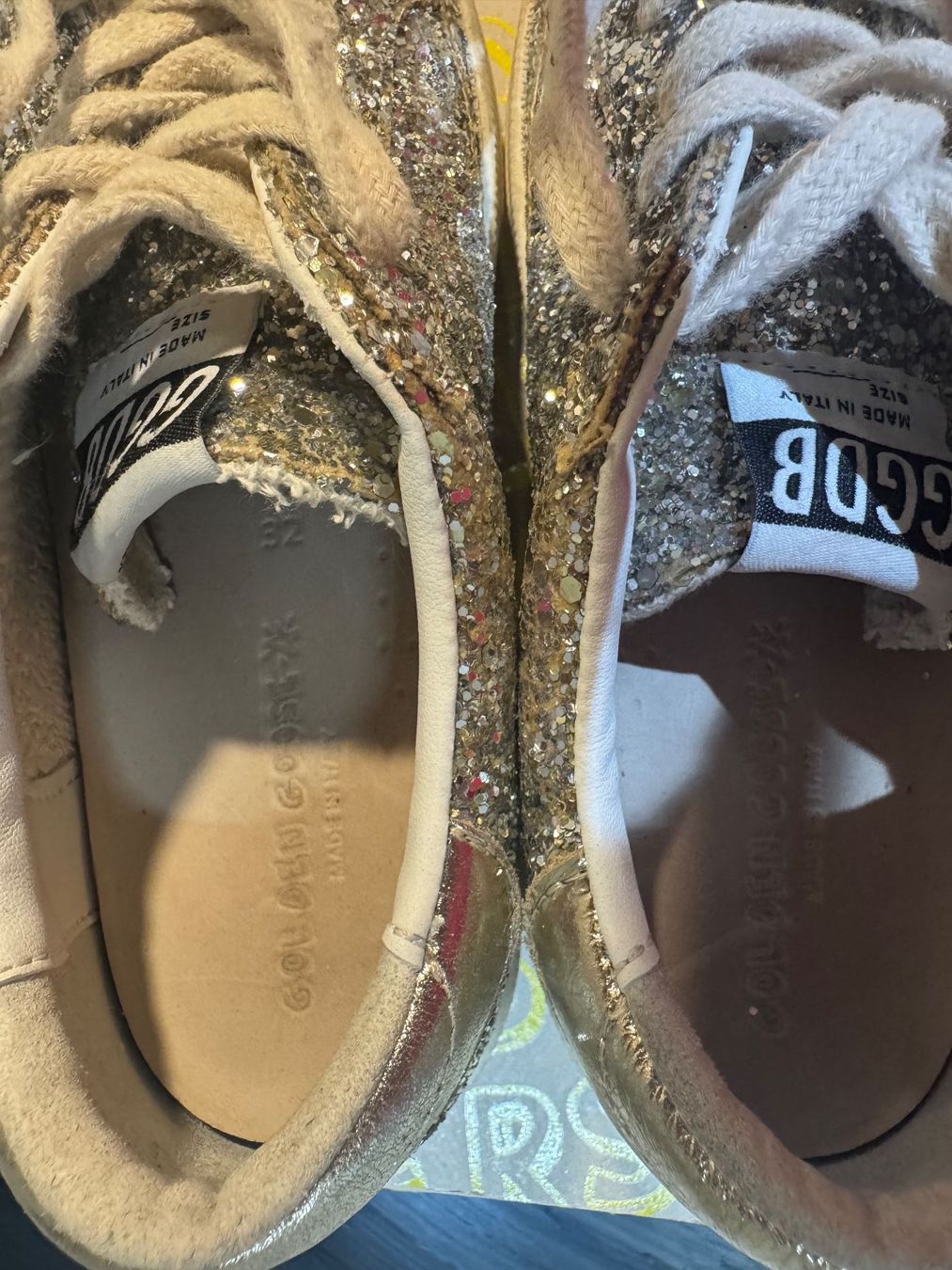Golden Goose Scarpe per ragazze: Basket Golden Goose T32 – Usato da Conches venduto da chn_hgl6 5