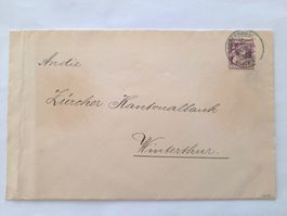 Brief - 3Rp. PJ 1916, SCHAFFHAUSEN 30.XII.16 > WINTERTHUR