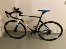 Giant Velo TCX Advanced PRO 1 LTD,Ultegra Di 2 White/blue ML