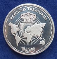 Sammelmedaille "Precious Treasuries" Schweiz